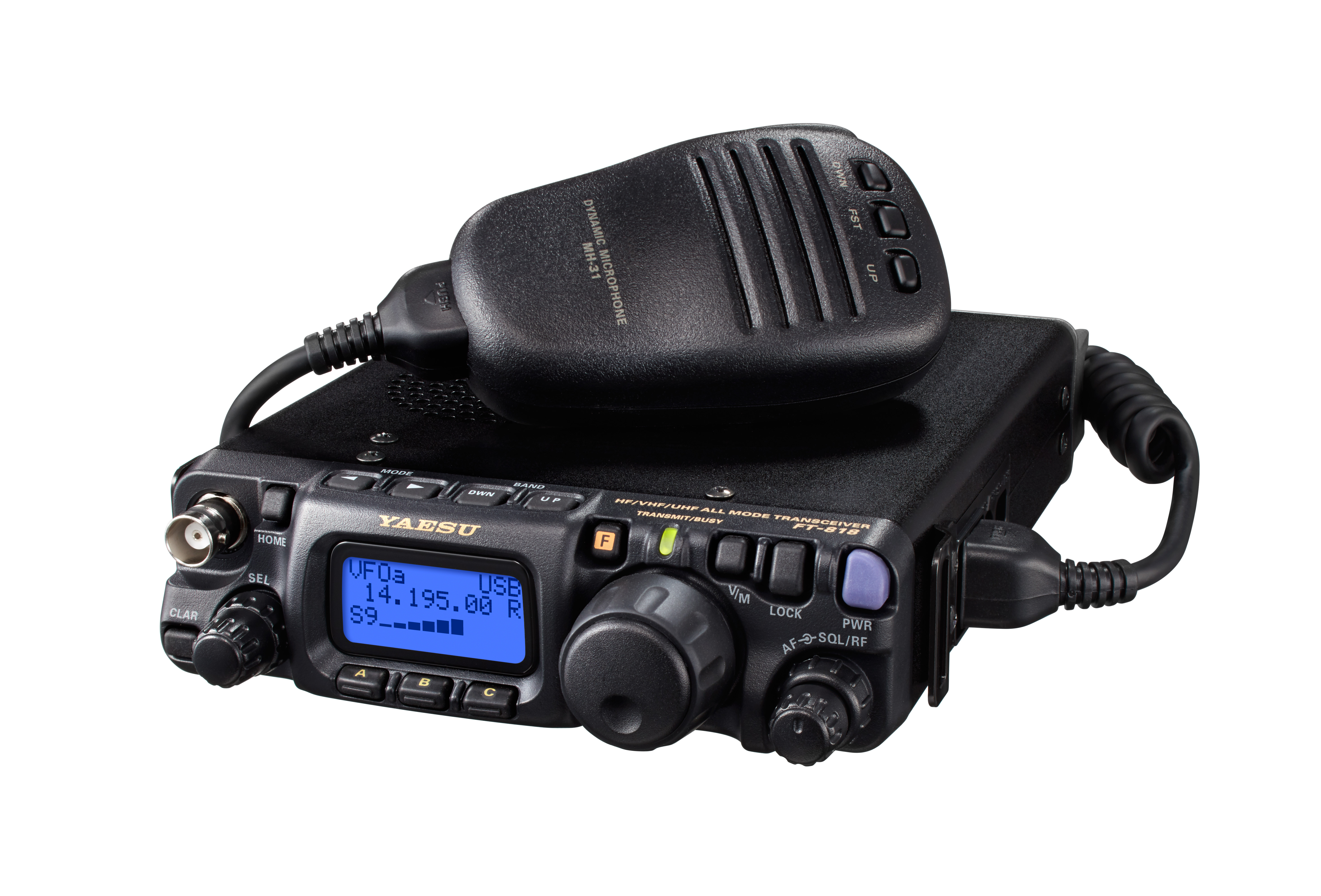 Yaesu FT-818ND B2 HF/VHF/UHF ALL MODE MOBILNÁ RÁDIOSTANICA