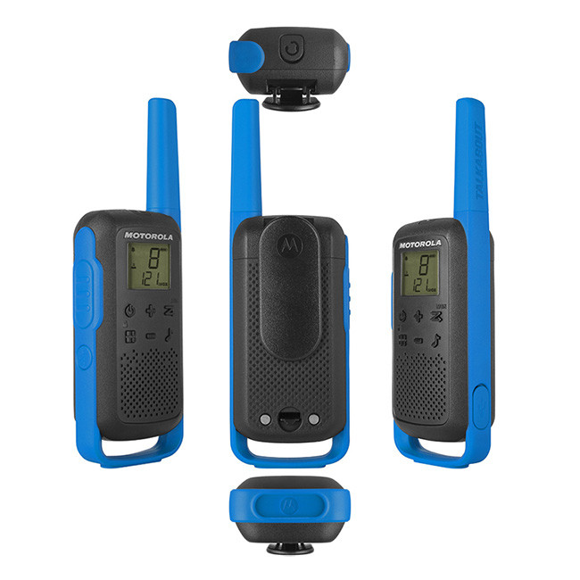 Motorola TALKABOUT T62 PMR446, Blue Twin Pack WE