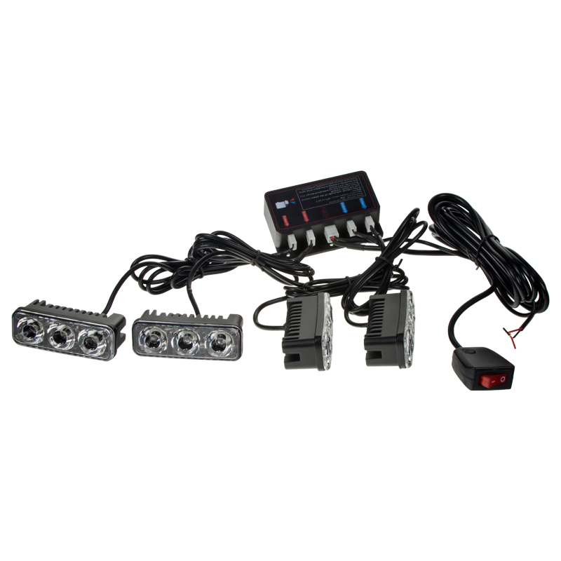 PREDATOR LED vonkajší, 12x LED 1W, 12V, oranžový