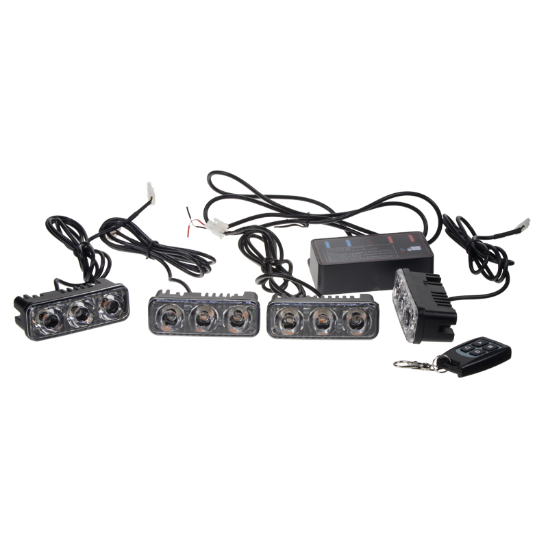 PREDATOR LED vonkajší bezdrôtový, 12x LED 1W, 12V, oranžový