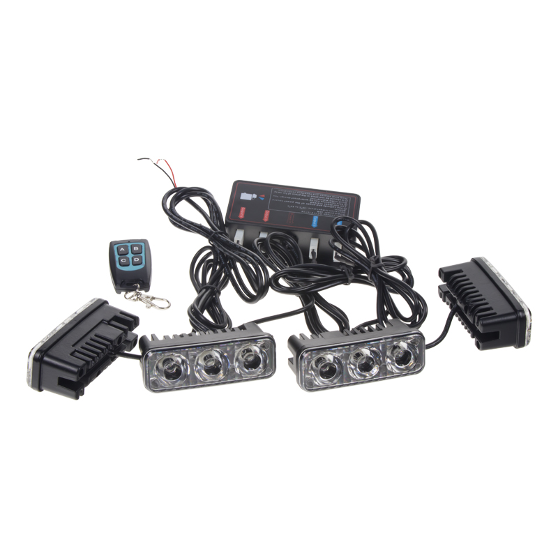 PREDATOR LED vonkajší bezdrôtový, 12x LED 1W, 12V, modročervený