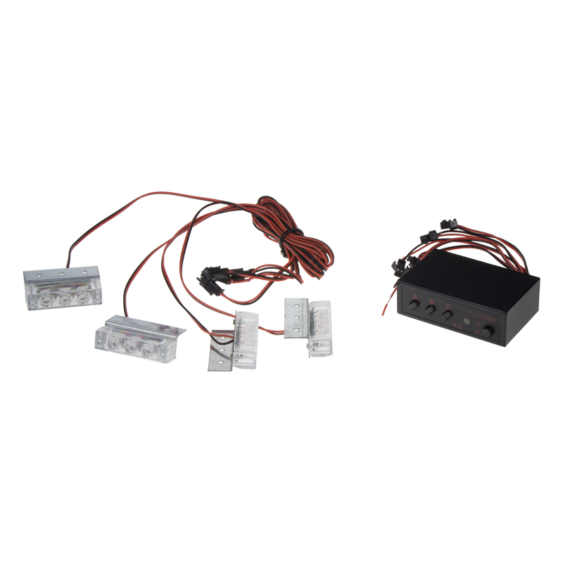 PREDATOR LED do mriežky, 12V, oranžový