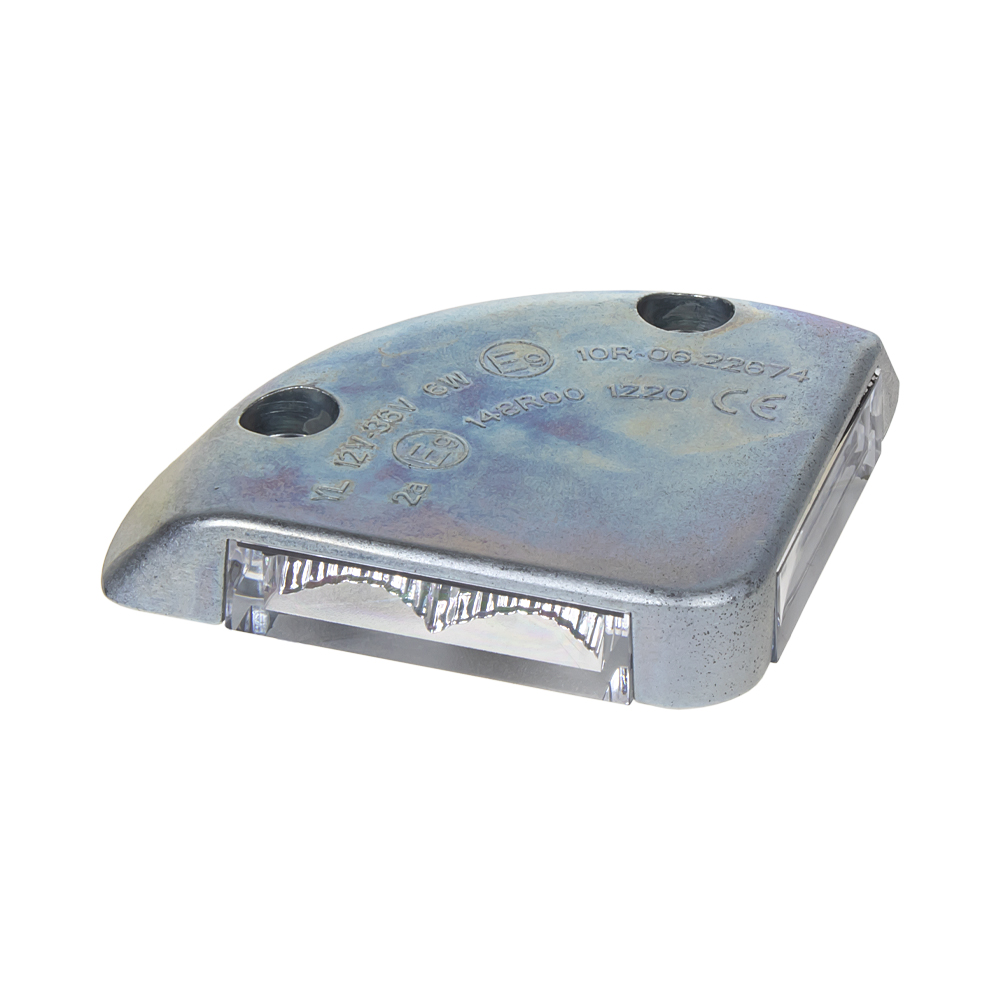 Rohové výstražné LED svetlo na plošiny, 12-36V, 4x1,5W, oranžové