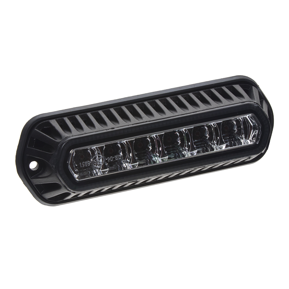 PROFI výstražné LED svetlo vonkajšie, červené, 12-24V, ECE R10