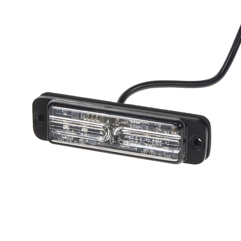 LINEAR LED 6x5W LED, 12-24V, modrý, ECE R65