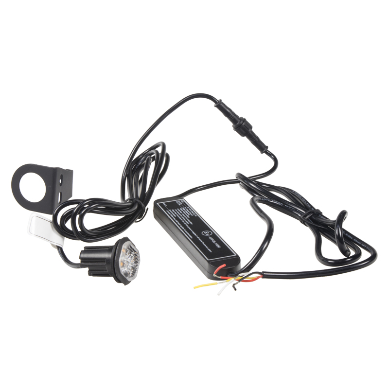 PROFI výstražné LED svetlo vonkajšie oranžové, 12-24V, ECE R65