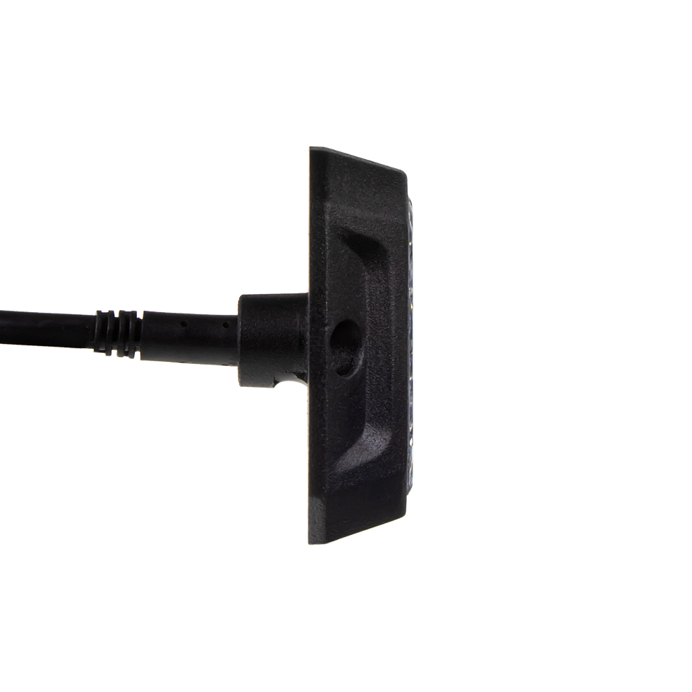 Predátor oranžový 4x1W, 12/24V, ECE R65