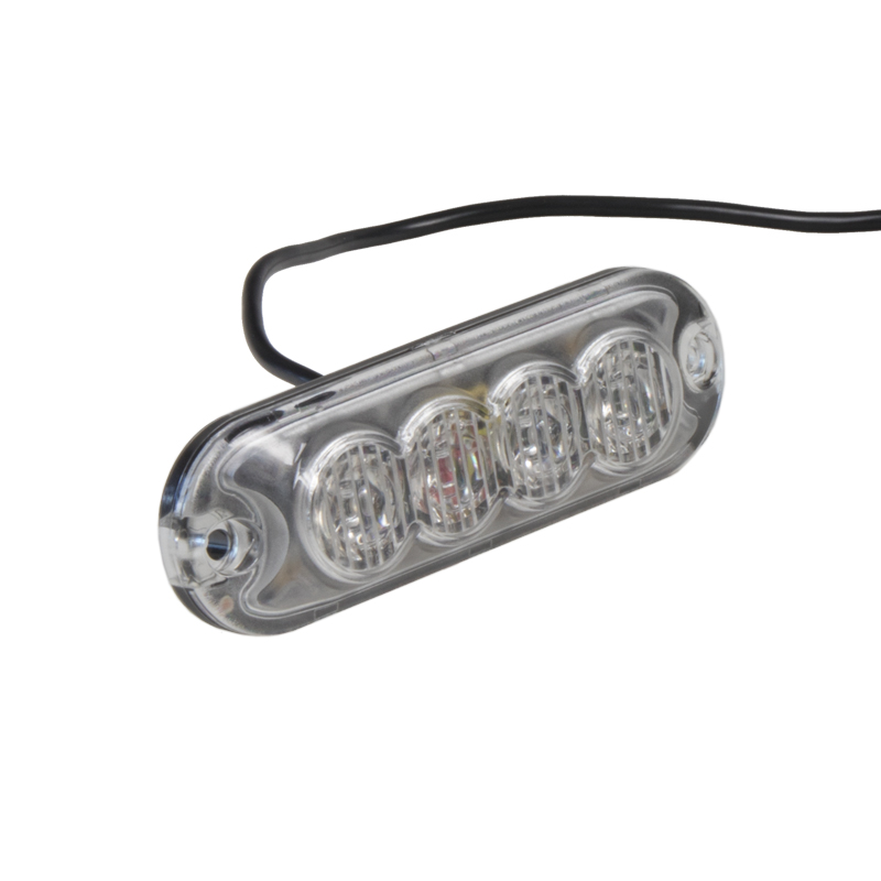 PREDATOR 4x3W LED, 12-24V, oranžový, ECE R65