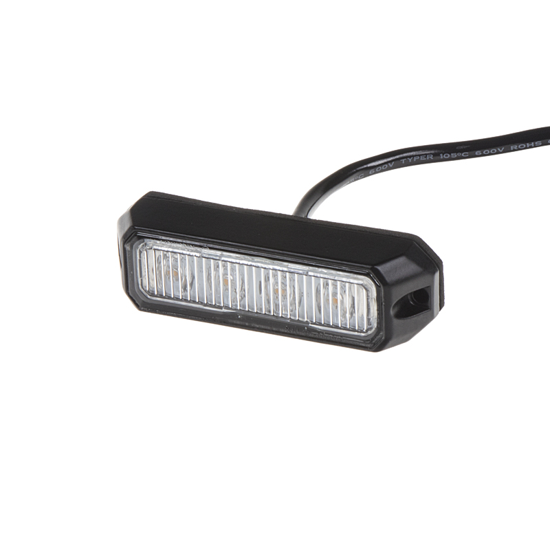 PREDATOR 4x3W LED, 12-24V, oranžový, ECE R65