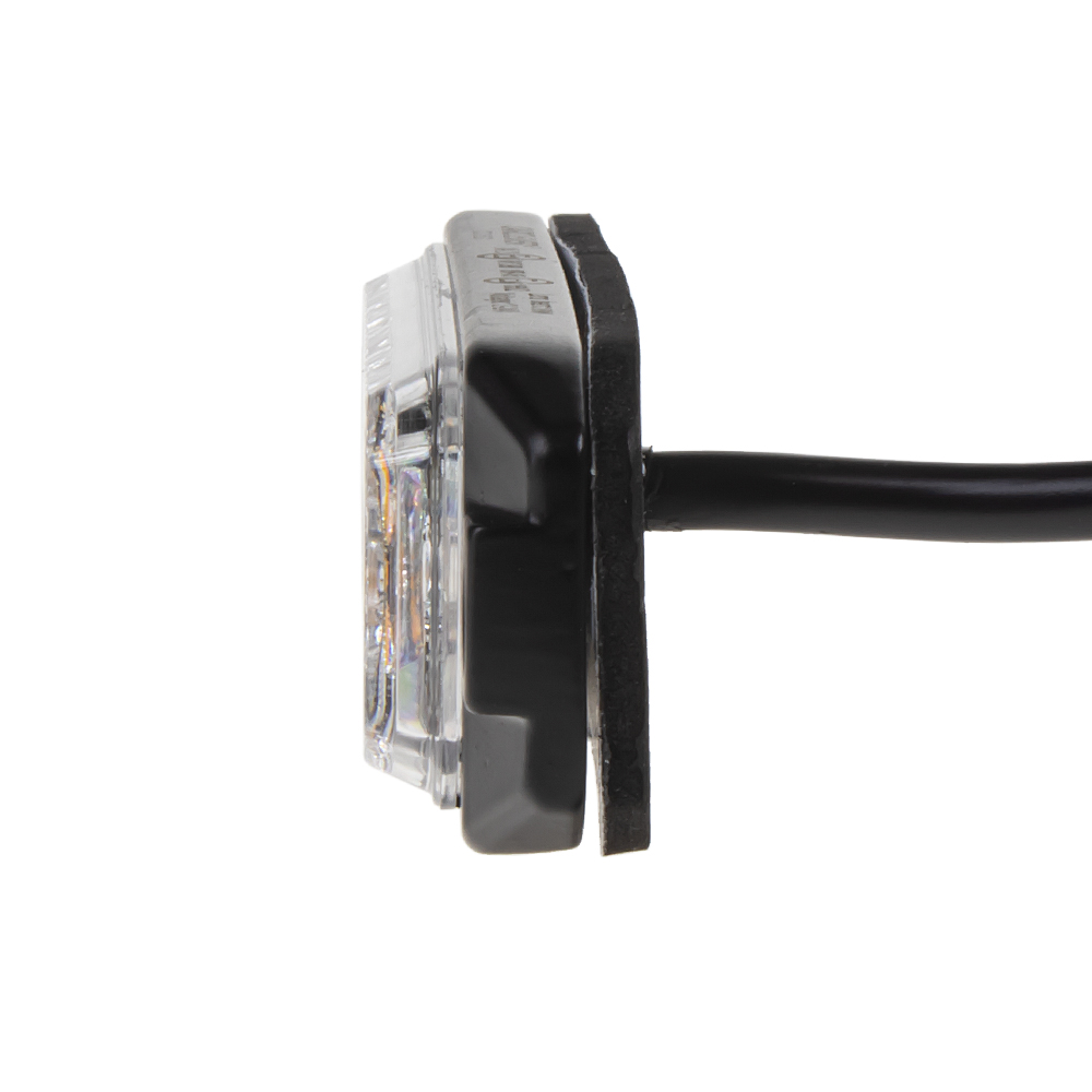 PROFI SLIM výstražné LED svetlo vonkajšie, oranžové, 12-24V, ECE R65