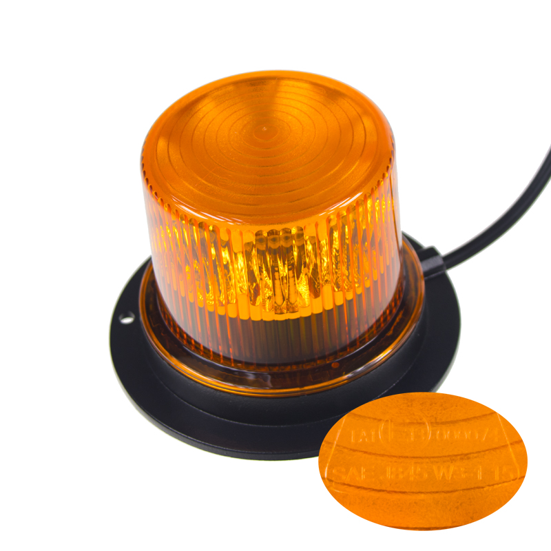 x PROFI LED maják 12-24V 36x1W oranžový ECE R65 130x90 mm