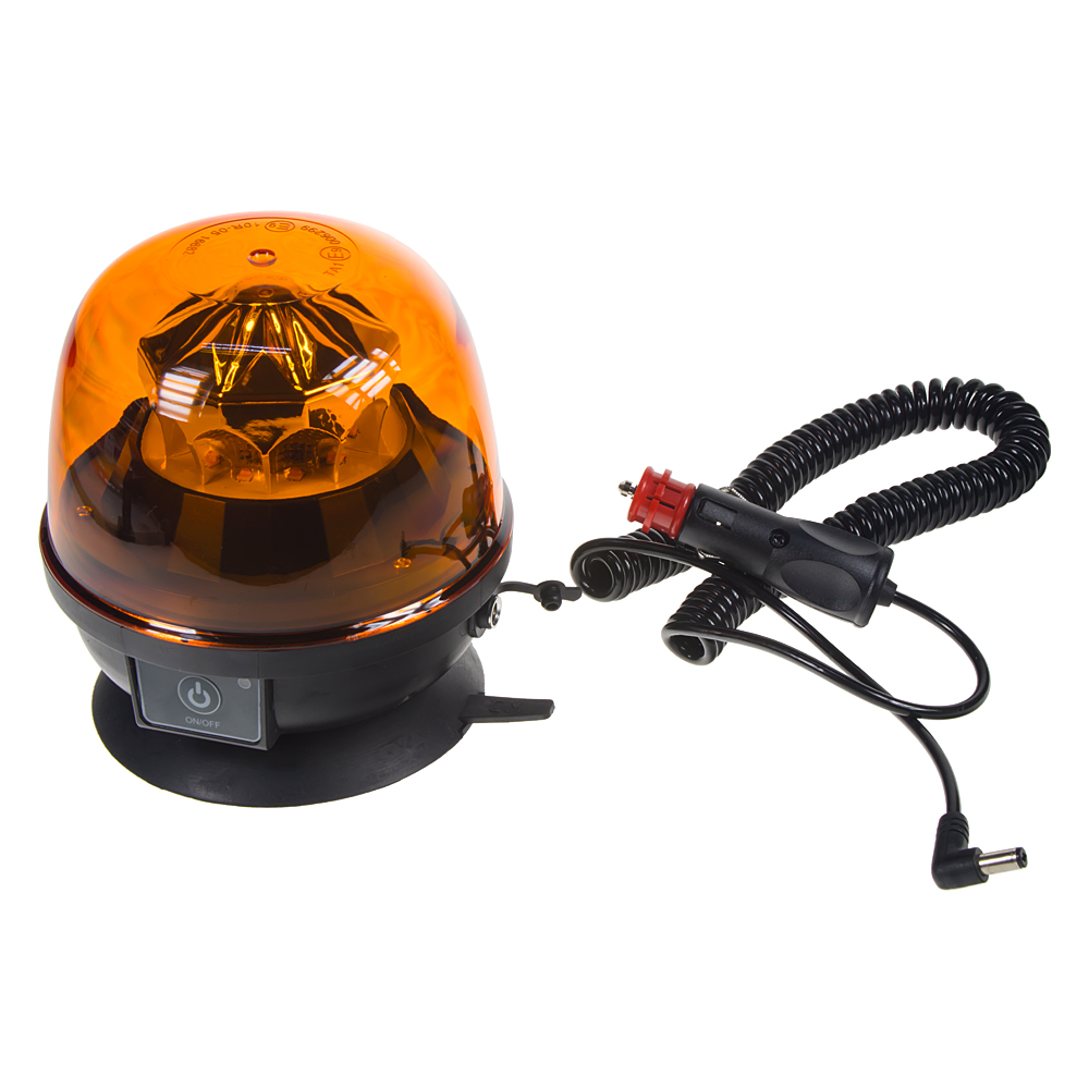 AKU LED maják, oranžový, magnet, ECE R10, R65