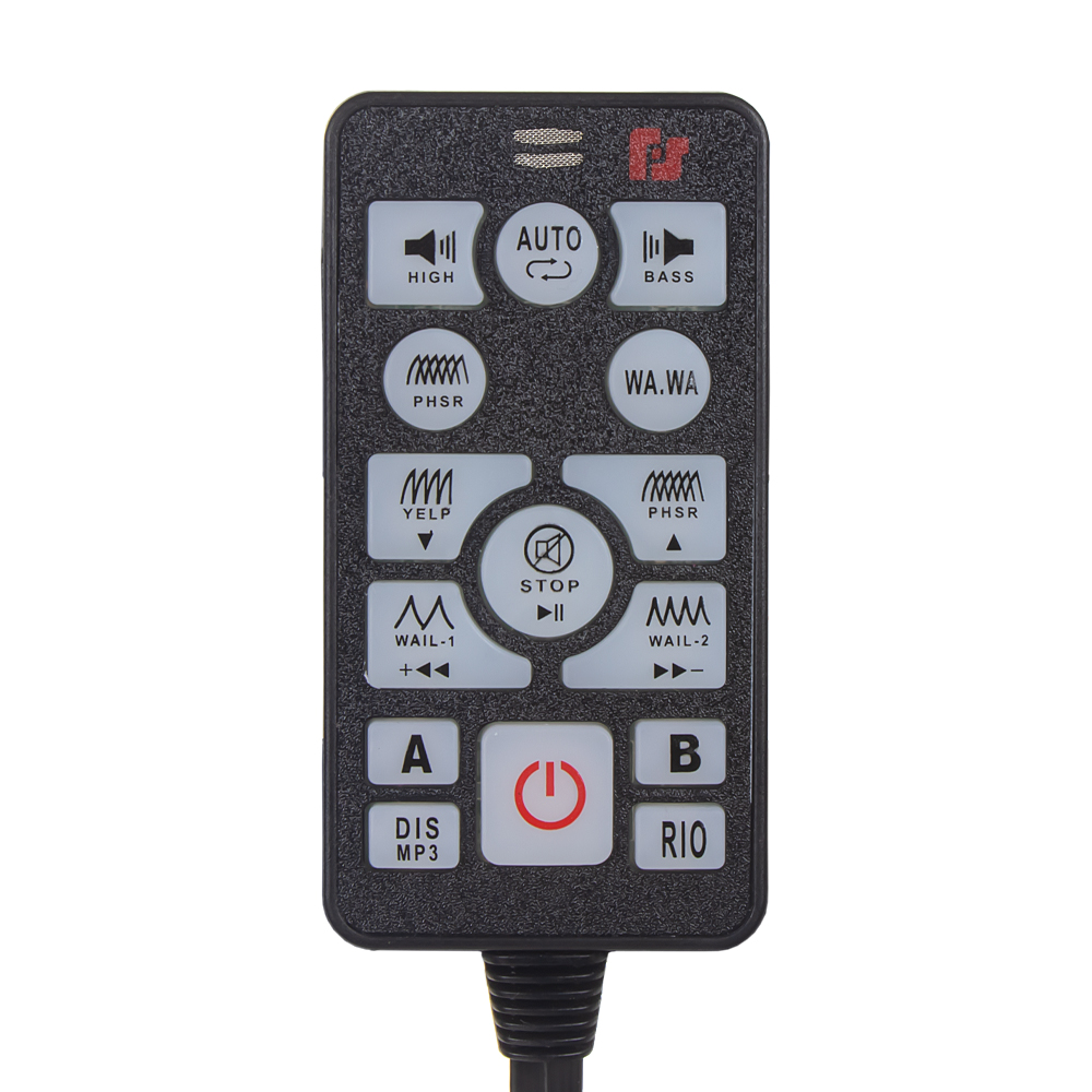 Profesionálny výstražný systém s mikrofónom 200W