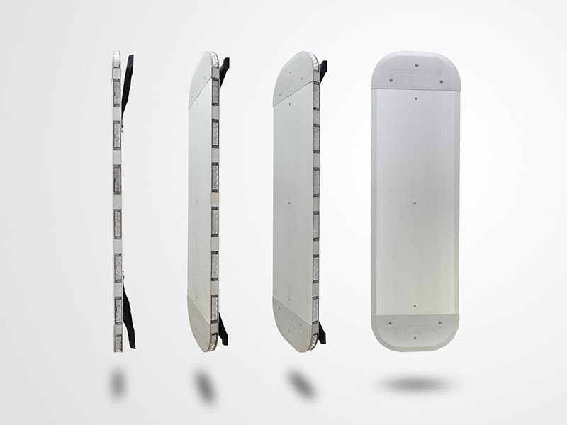 xLED rampa 1000mm, modrá 12-24V, ECE R65