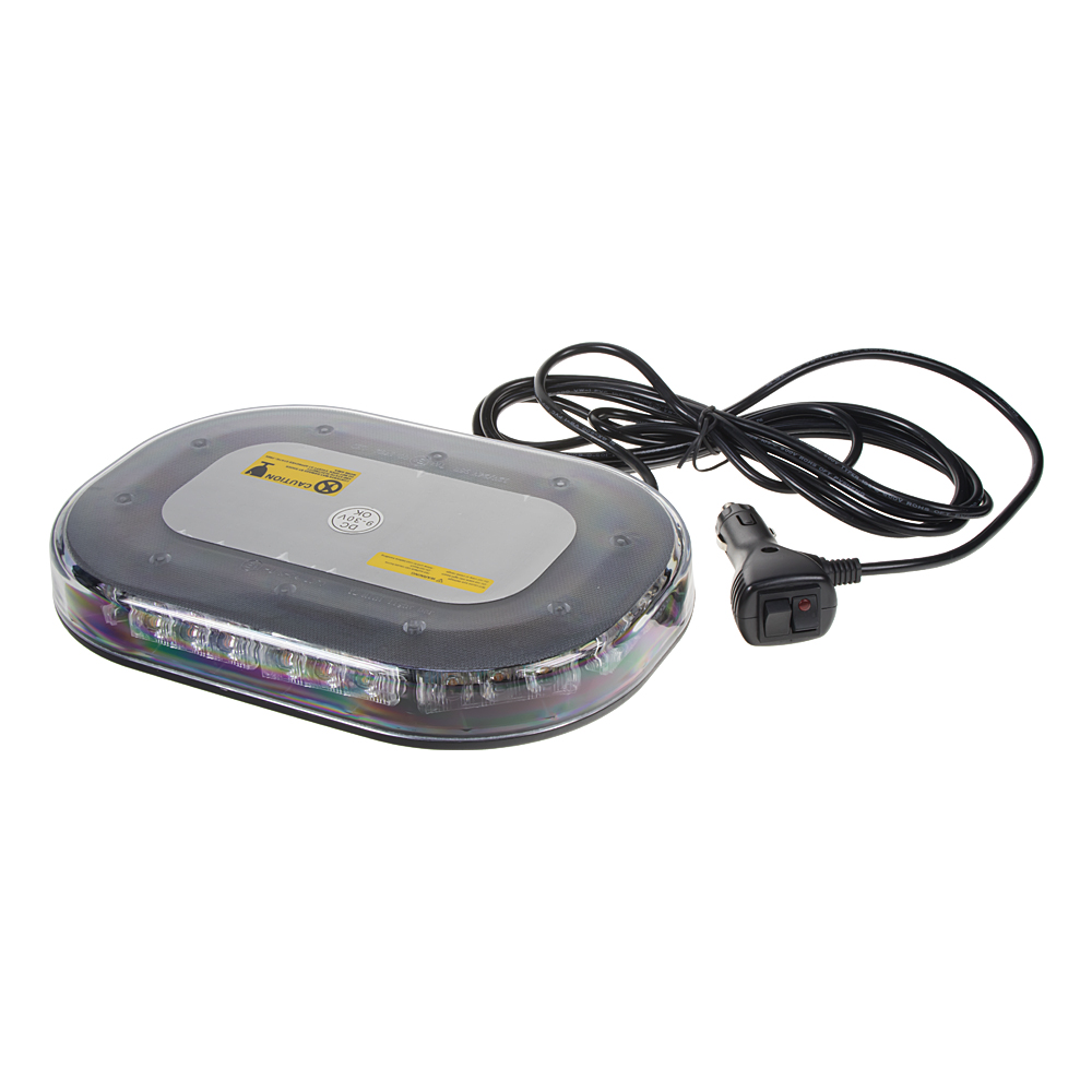 SLIM rampa oranžová, 30LEDx3W, magnet, 12-24V, 250mm, ECE R65 R10