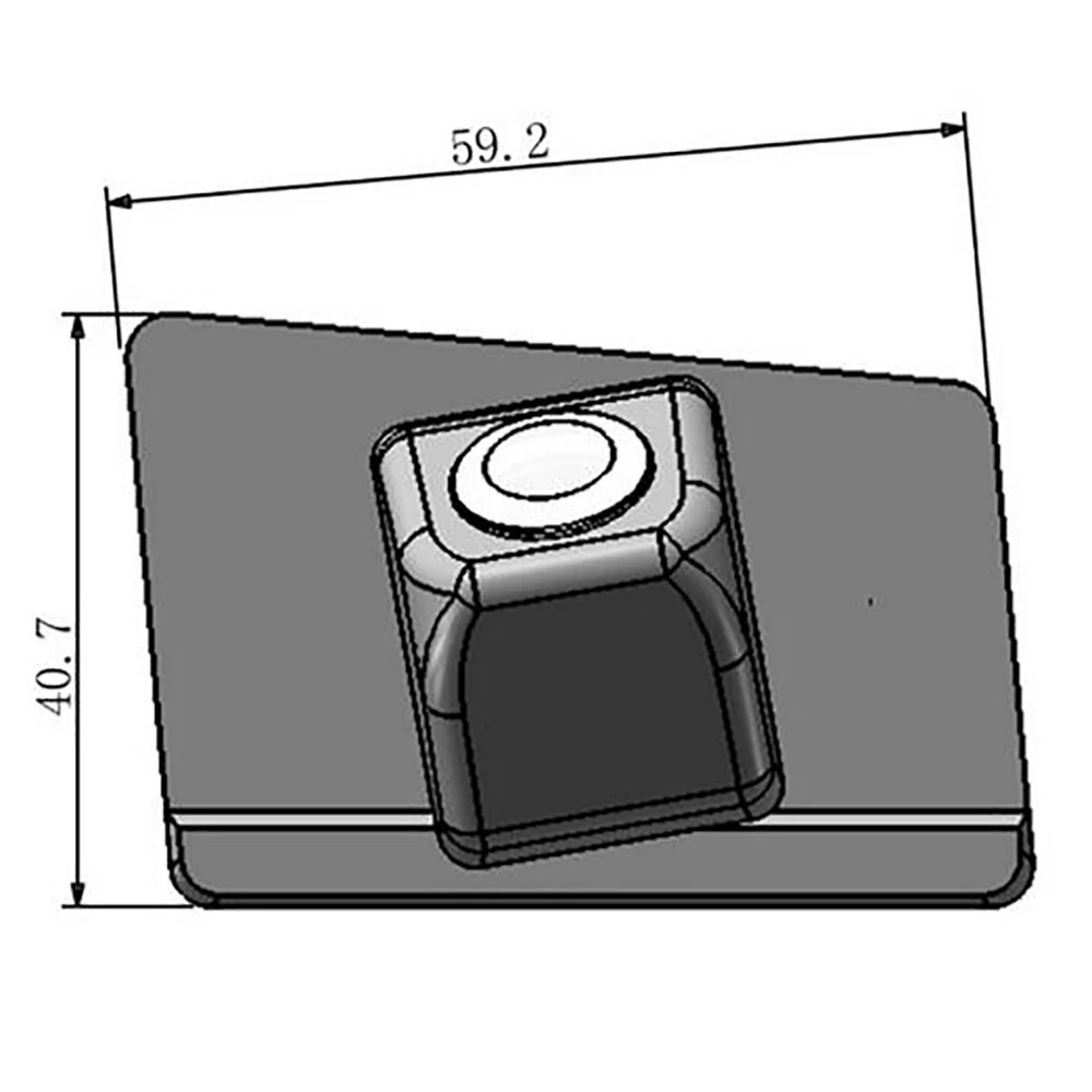 Kamera formátu PAL/NTSC do vozidla Suzuki Kizashi 2011-