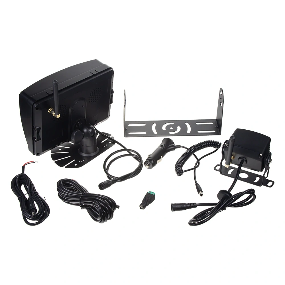 SET bezdrôtový digitálny kamerový systém s monitorom 7" AHD, 2CH, DVR