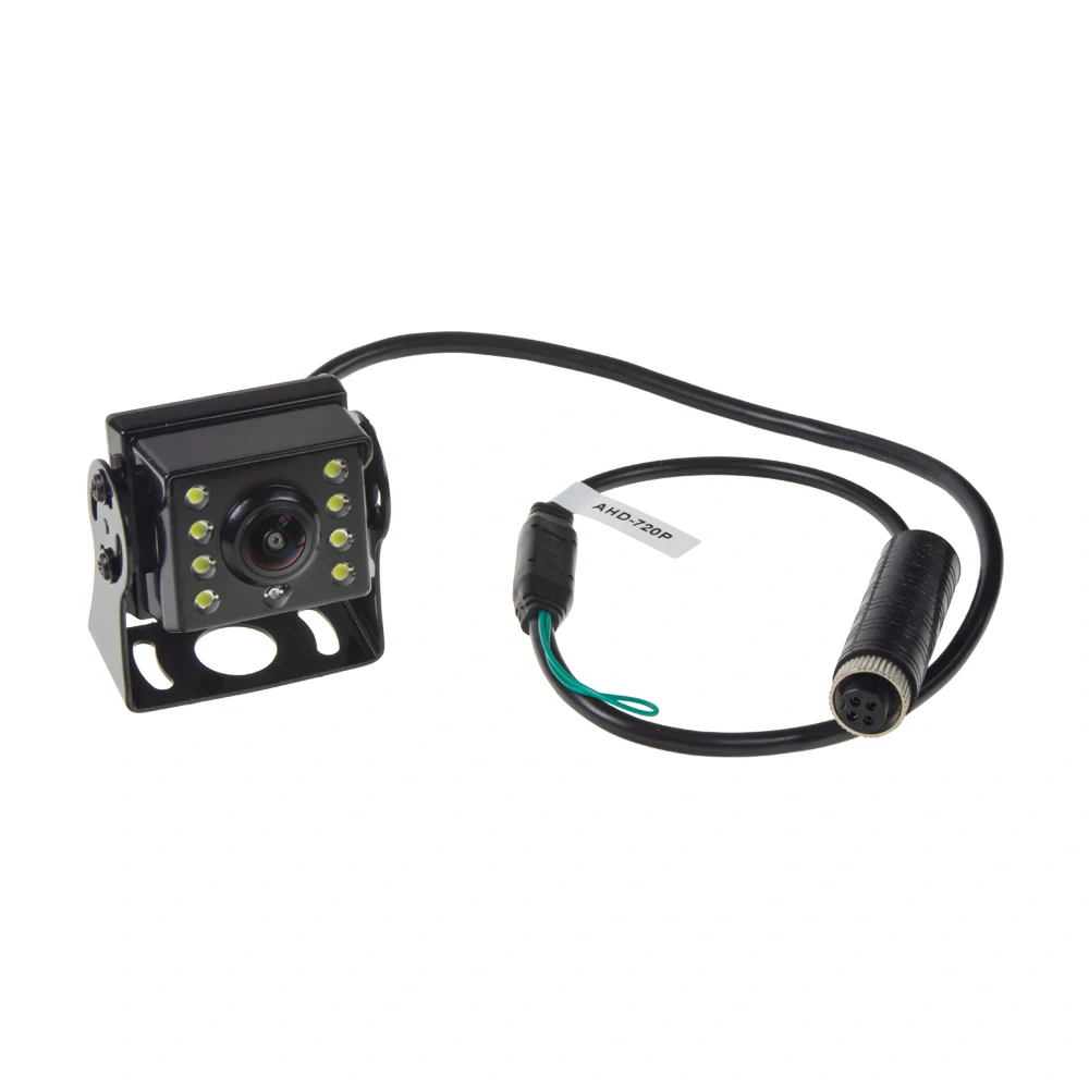 AHD 720P kamera 4PIN s LED prisvietením, 140°, vonkajšia