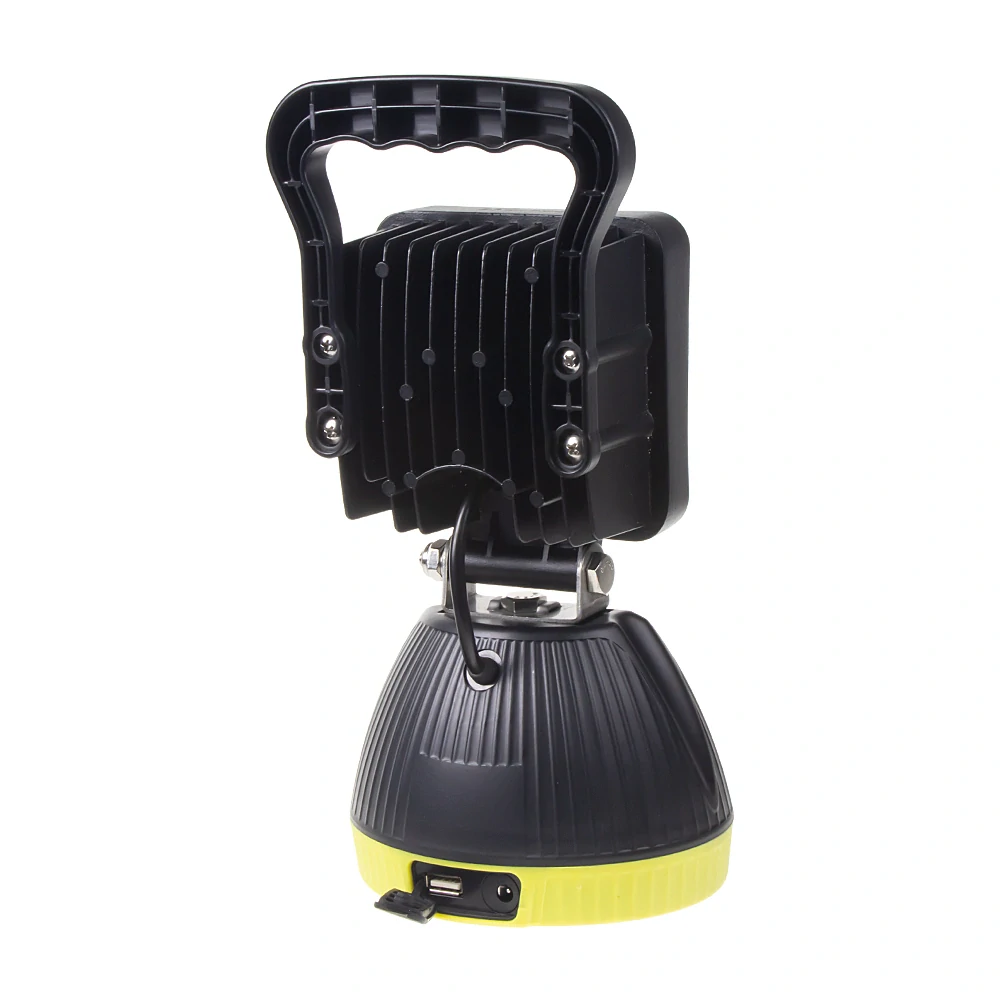 AKU LED svetlo s magnetom, 16x3W, powerbanka