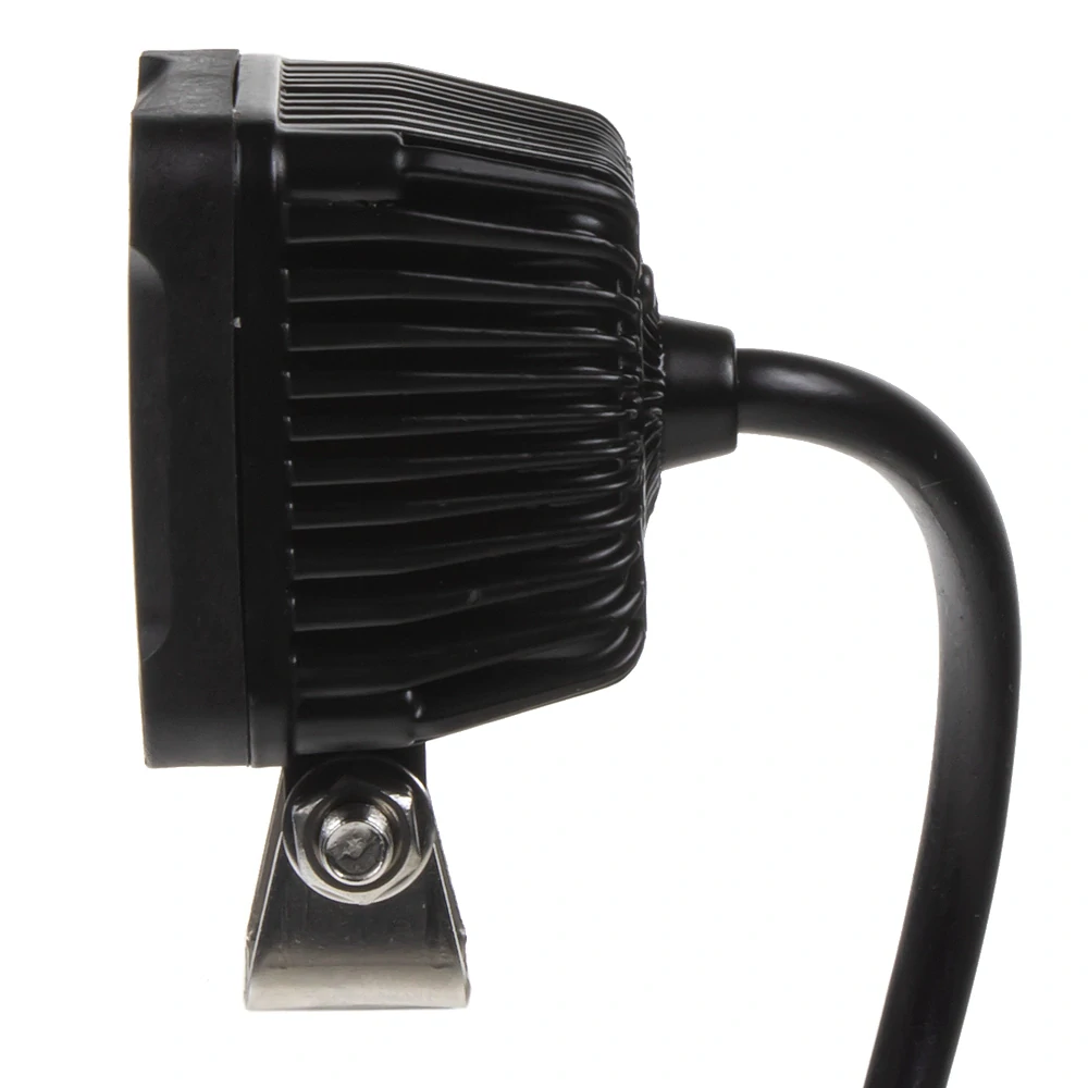 LED svetlo mini štvorcové, 9x1,3W, 50,8x50,8mm, ECE R10