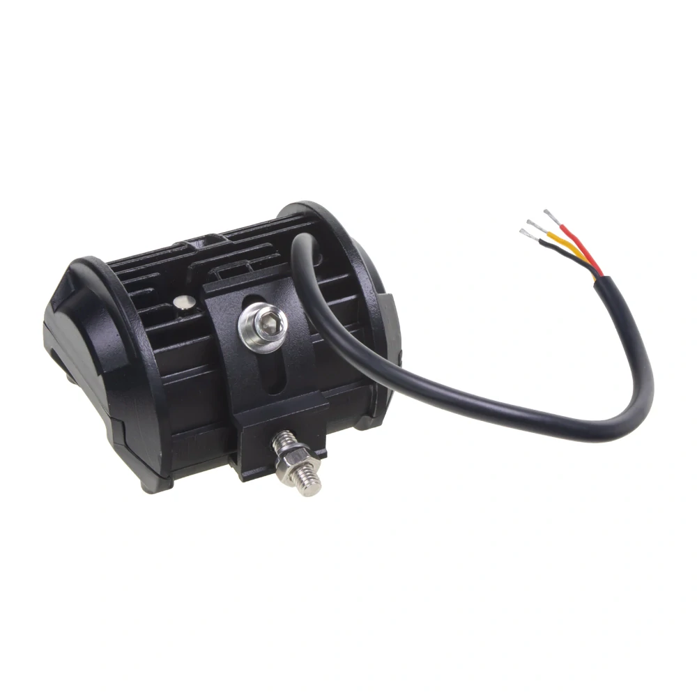 LED svetlá obdĺžníkové biele/oranžové, 19W, 19xLED, ECE R10, 2ks