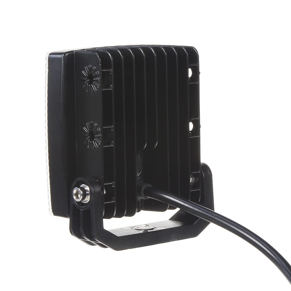 LED svetlo štvorcové, 16x3W, 110x110mm, ECE R10