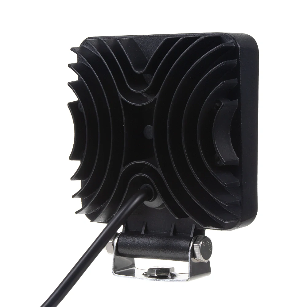 LED svetlo hranaté, biela + oranžová, 38x3W, ECE R10