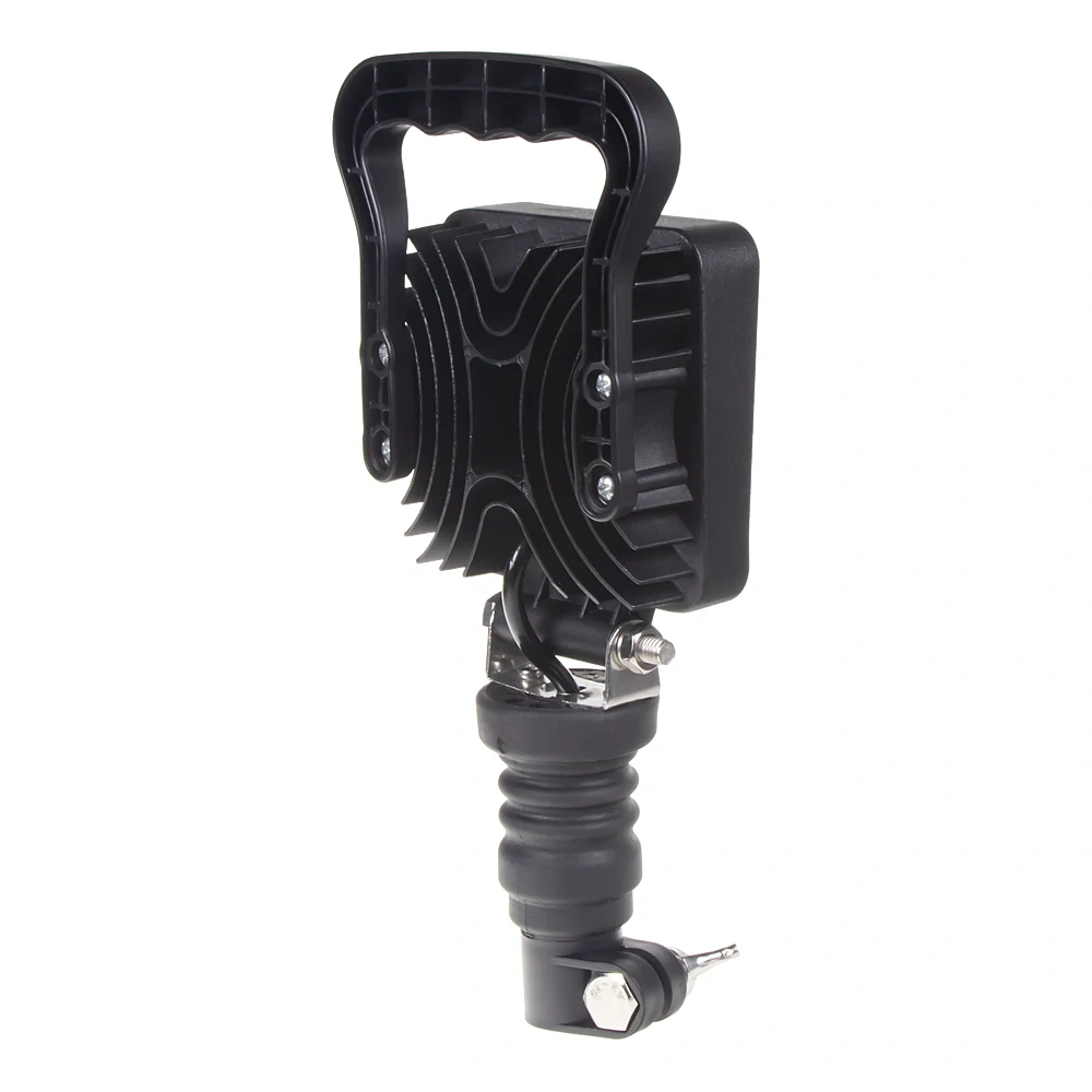 LED svetlo hranaté, 8x3W, 110x110x35mm, na hrot, ECE R10