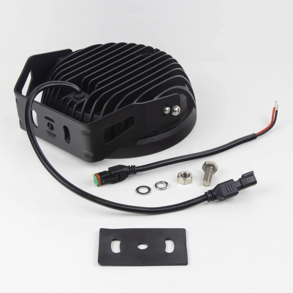 LED svetlo guľaté, diaľkové, 28x5W, 227mm, ECE R10