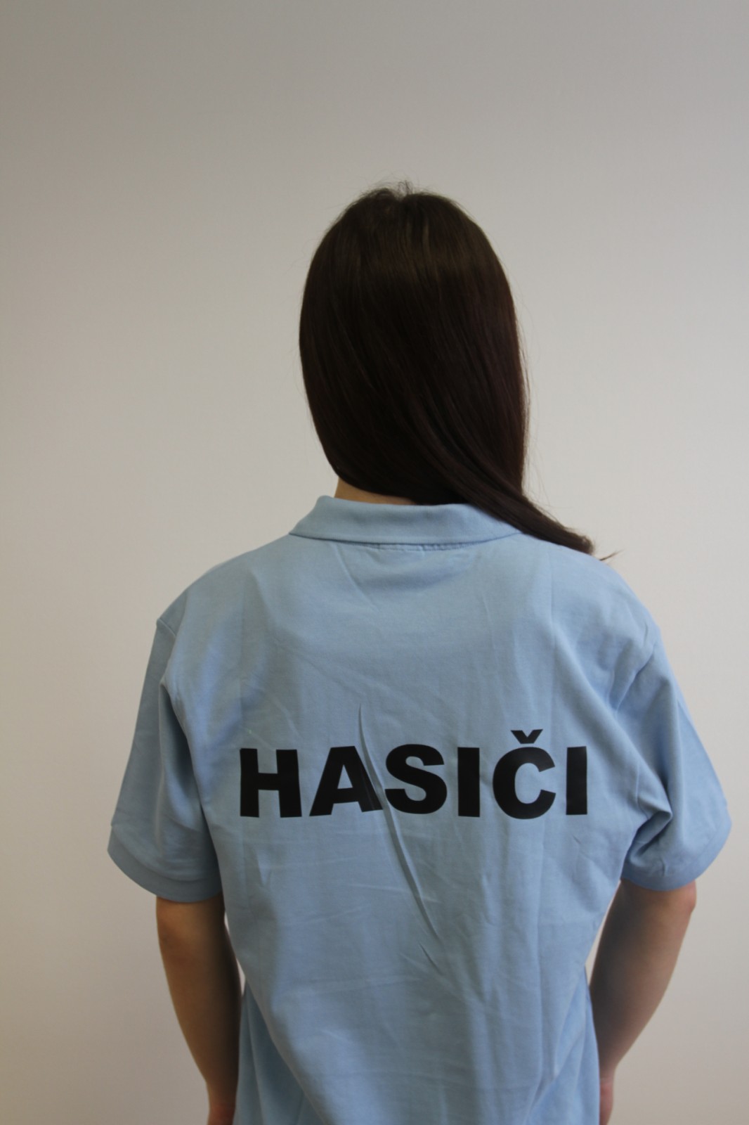 Polokošeľa s nápisom HASIČI