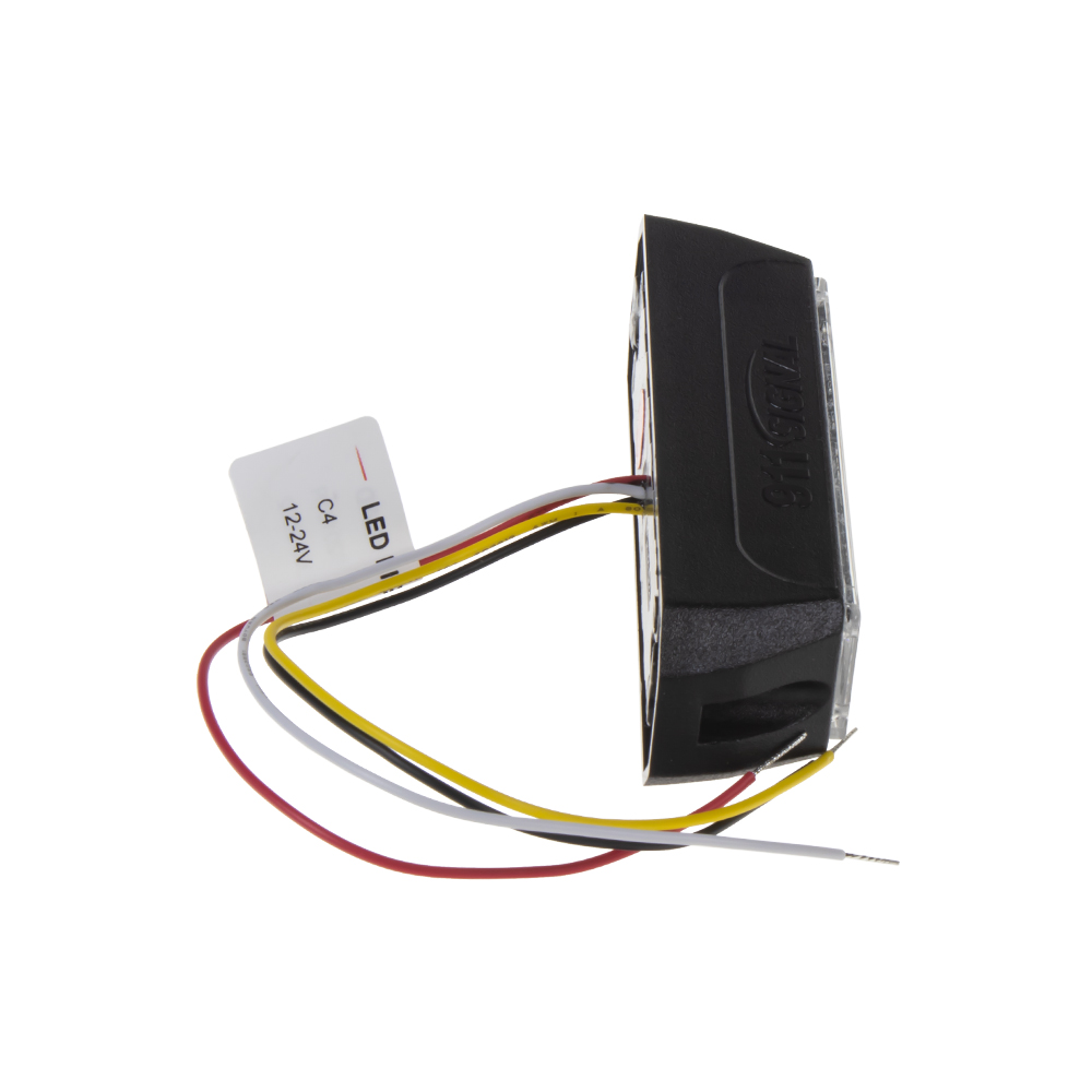 PROFI výstražné LED svetlo vonkajšie, červené, 12-24V, ECE R10