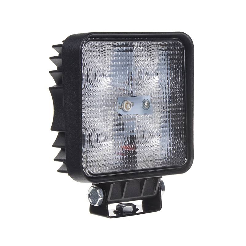 Výstražné LED svetlo vonkajšie, červené, 12/24V