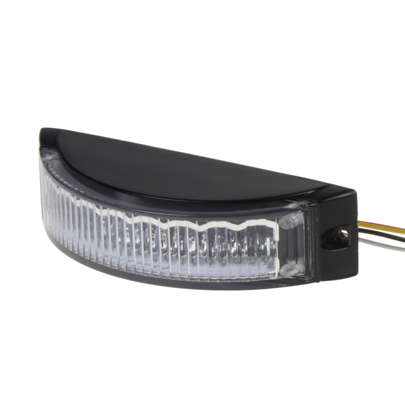 Výstražné LED svetlo vonkajšie, modré, 12-24V