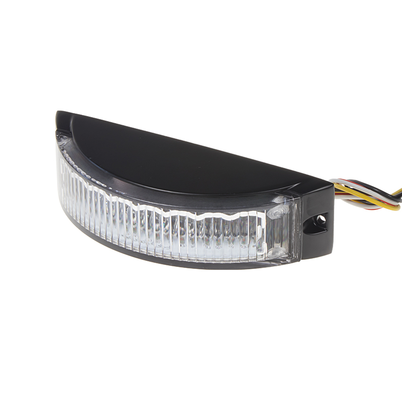 Výstražné LED svetlo vonkajšie, oranžové, 12-24V