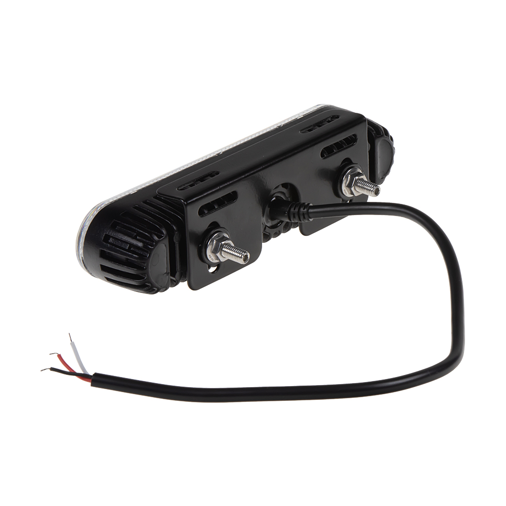 PROFI výstražné LED svetlo vonkajšie, červené, 12-24V