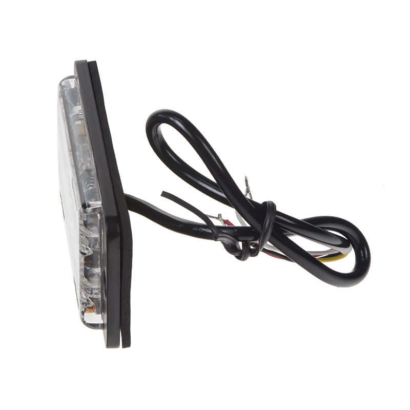 LINEAR LED dual 12x5W LED, 12-24V, oranžový, ECE R65
