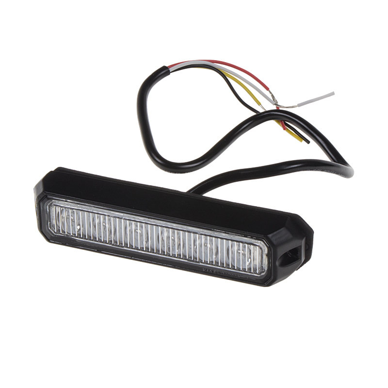 PREDATOR 6x3W LED, 12-24V, oranžový, ECE R65