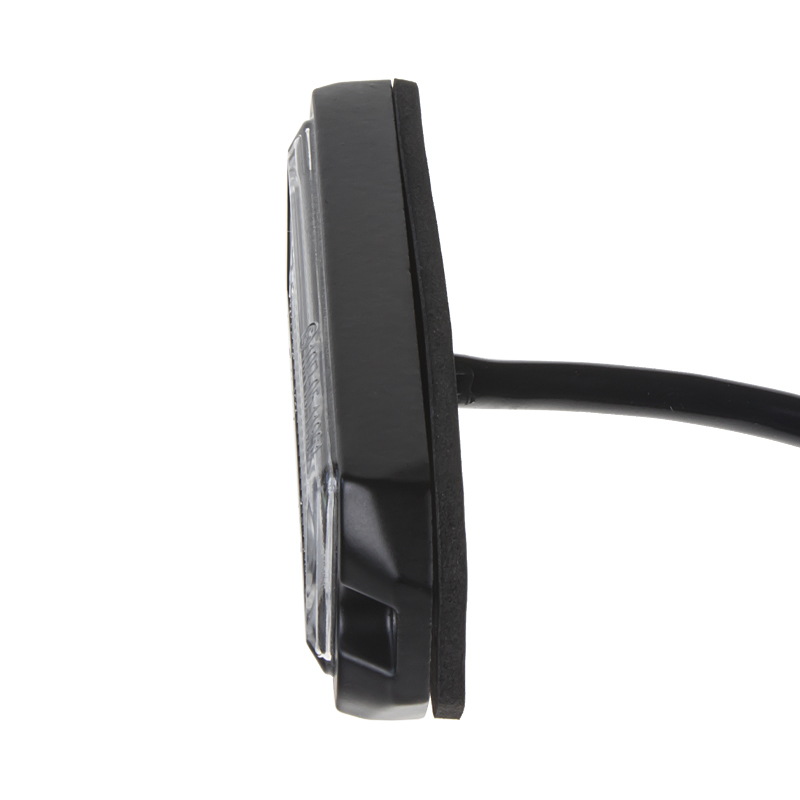 SLIM výstražné LED svetlo vonkajšie, modré, 12-24V, ECE R65