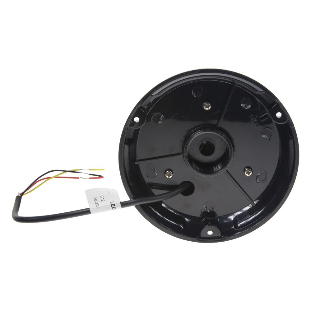 PROFI LED maják 12-24V 12x3W červený číry 133x76mm, ECE R10