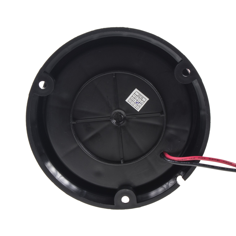 LED maják, 12-24V, 16x3W, oranžový fix, ECE R65