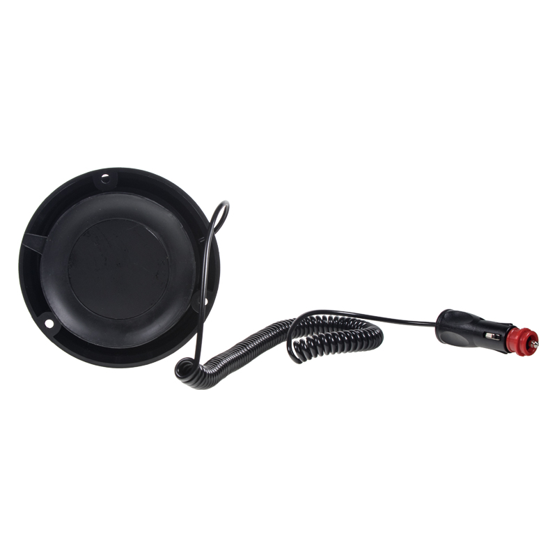 x LED maják, 12-24V, 12x3W, oranžový magnet, ECE R65