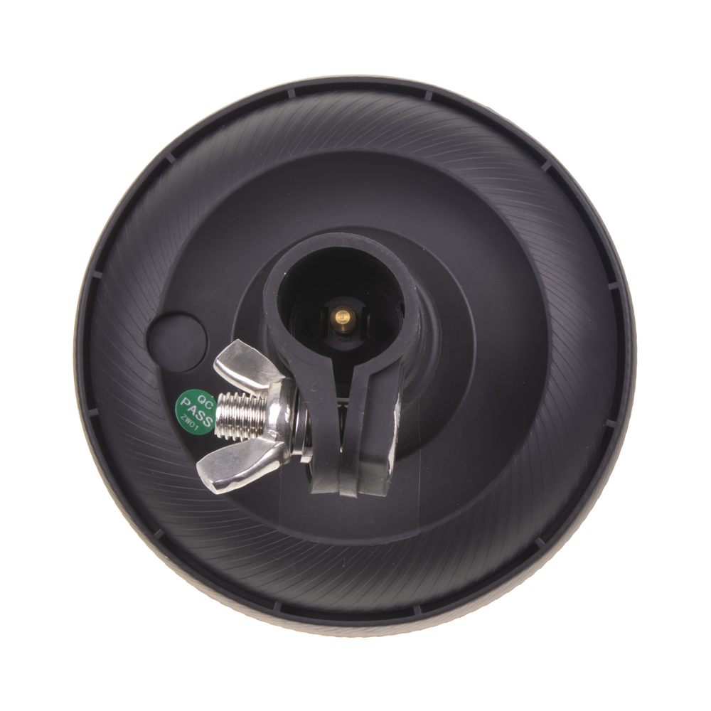 LED maják, 12-24V, 16x1W oranžový na držiak, ECE R65