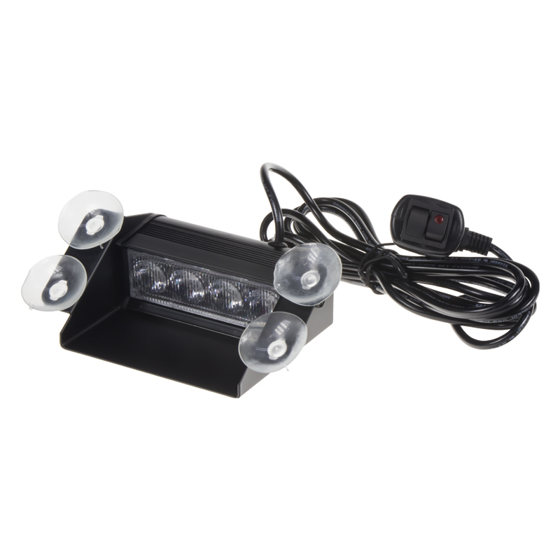 PREDATOR LED vnútorné, 4x3W, 12-24V, modré, 146mm