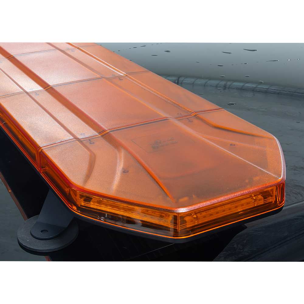 LED rampa 1427mm, oranžová, 12-24V, 270x1W LED, ECE R65