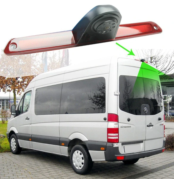 Kamera 4PIN NTSC/PAL pre Mercedes Sprinter, VW Crafter