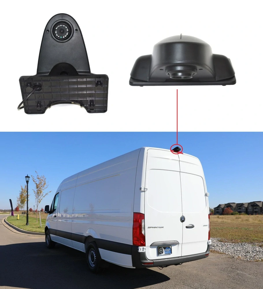 Kamera 4PIN NTSC/PAL pre Mercedes Sprinter, VW Crafter