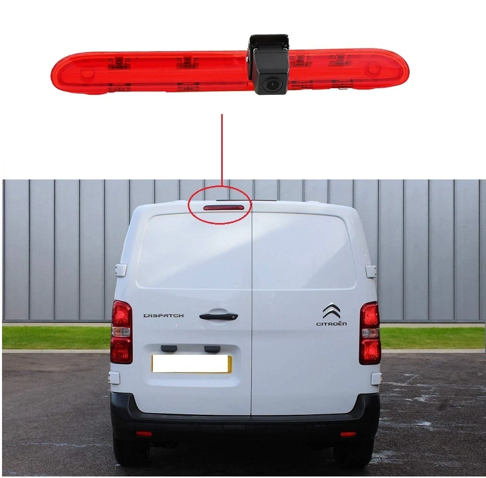 Kamera 4PIN NTSC/PAL pre Peugeot Expert / Jumpy, Citroën Space Tourer, Toyota