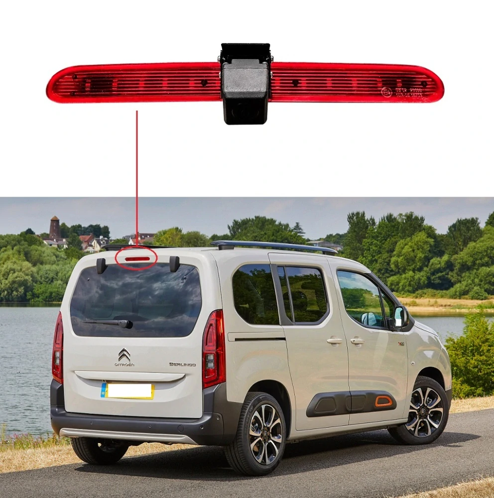 Kamera 4PIN NTSC/PAL pre Citroen Berlingo Peugeot Partner II (2008-2016)