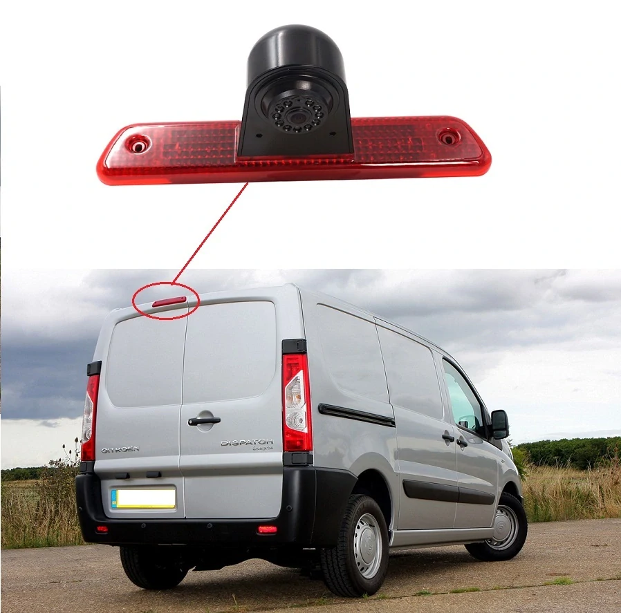 Kamera 4PIN NTSC/PAL pre Peugeot Expert / Citroën Jumpy, Toyota Space Tourer