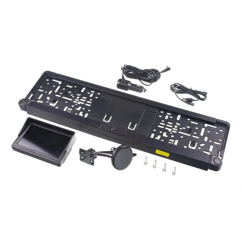 SET bezdrôtový digitálny kamerový systém + 2 senzory v SPZ so solárnym napájaním a monitorom 5"